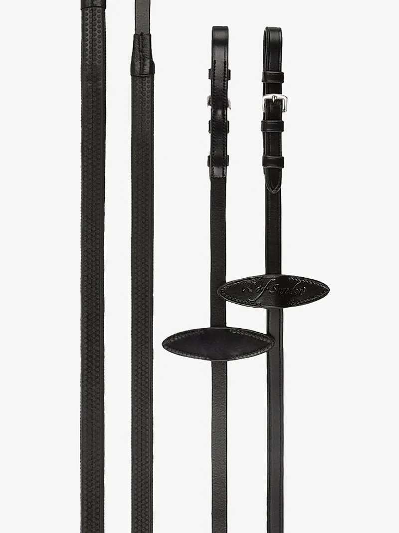 PS of Sweden Rubber Grip Reins Brown